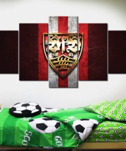 Alternative view of VfB Stuttgart Fußballclub 16 VFB Leinwandbilder