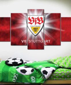 Alternative view of VfB Stuttgart Fußballclub 19 VFB Leinwandbilder