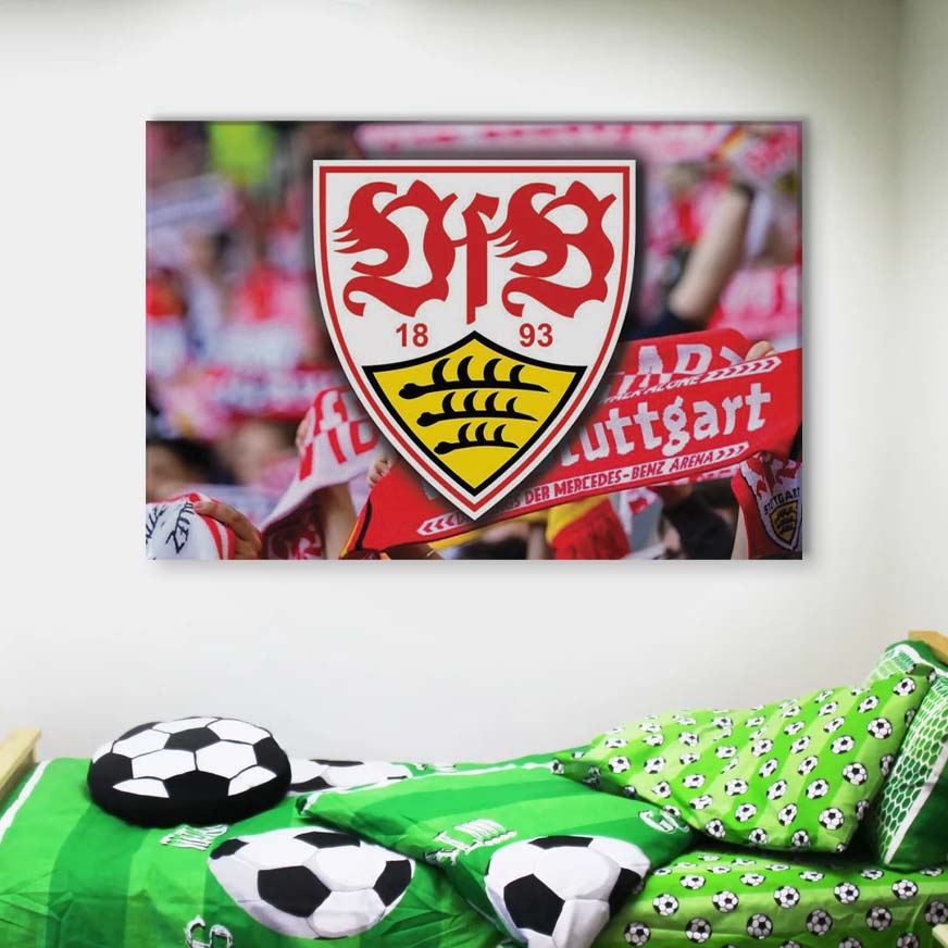 VfB Stuttgart Fußballfans VFB Leinwandbilder – Bild 4