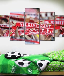 Alternative view of VfB Stuttgart Fans VFB Leinwandbilder