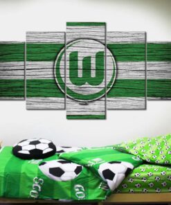 Alternative view of VfL Wolfsburg WOB07 Leinwandbilder