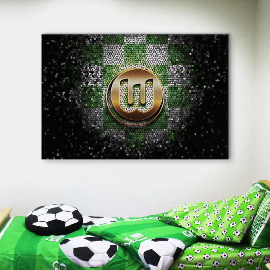 VfL Wolfsburg WOB14 Leinwandbilder – Bild 4