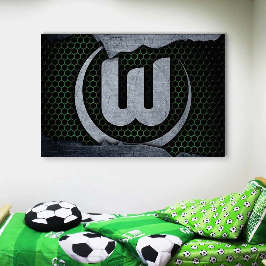 VfL Wolfsburg WOB15 Leinwandbilder – Bild 4