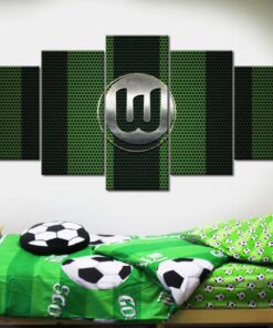 Alternative view of VfL Wolfsburg WOB16 Leinwandbilder