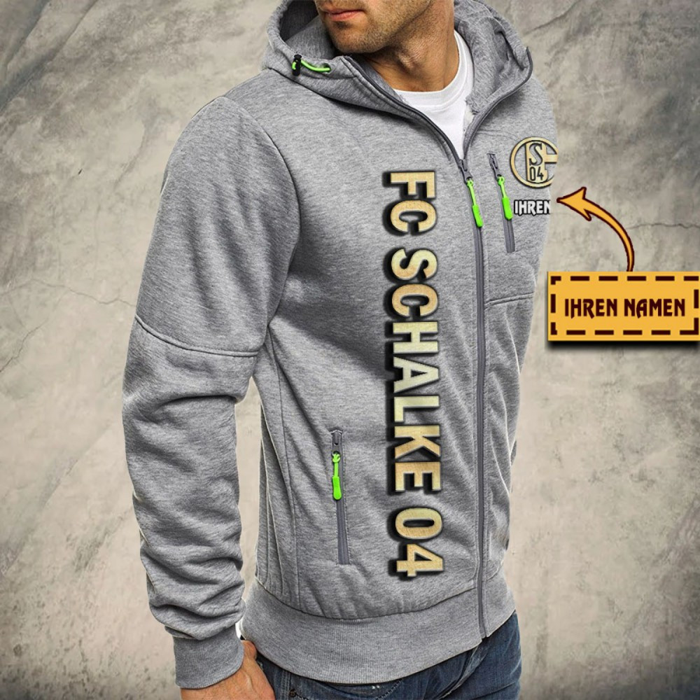 Schalke 04 Kapuzensweatjacke – Bild 6