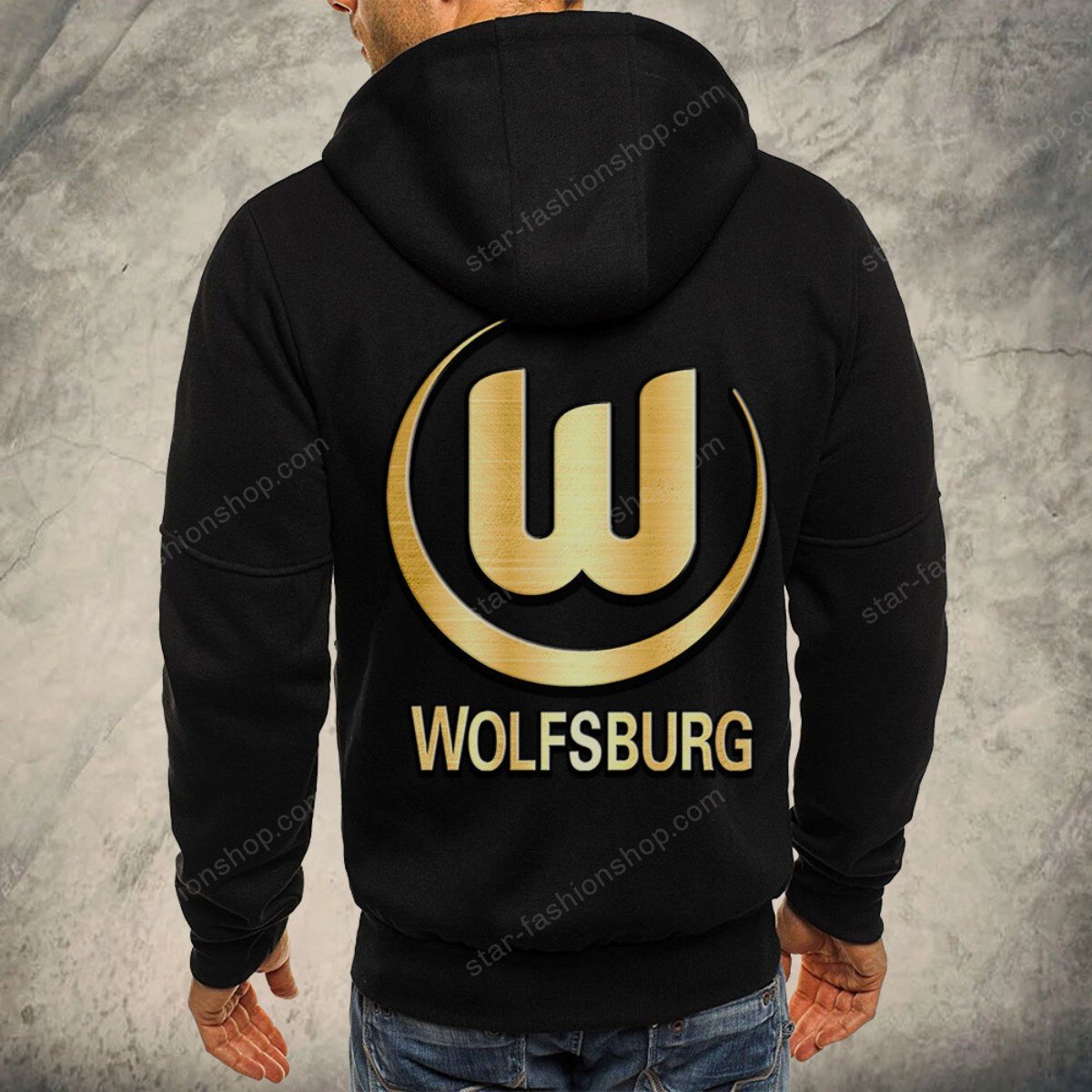 VfL Wolfsburg Kapuzensweatjacke – Bild 3
