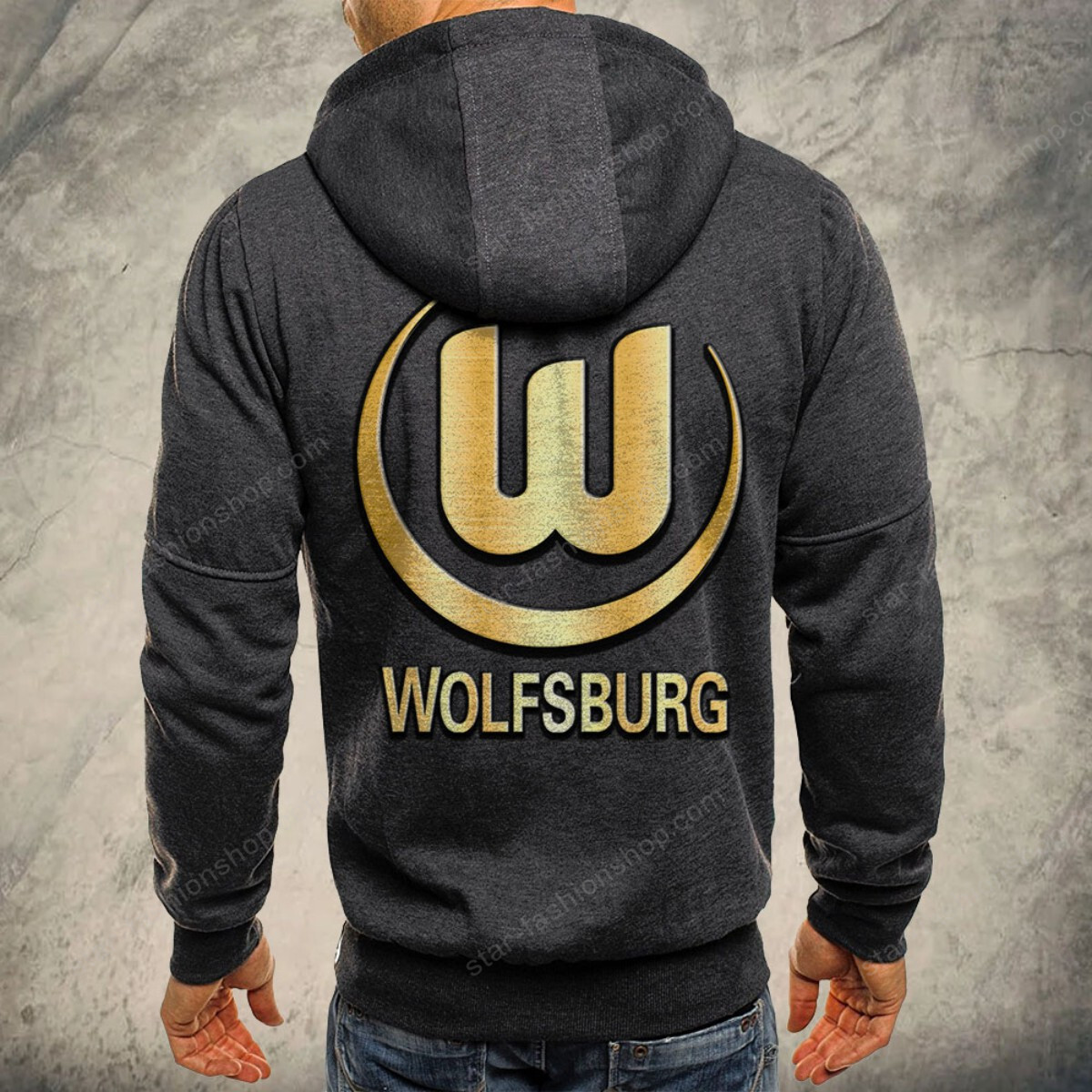 VfL Wolfsburg Kapuzensweatjacke – Bild 5