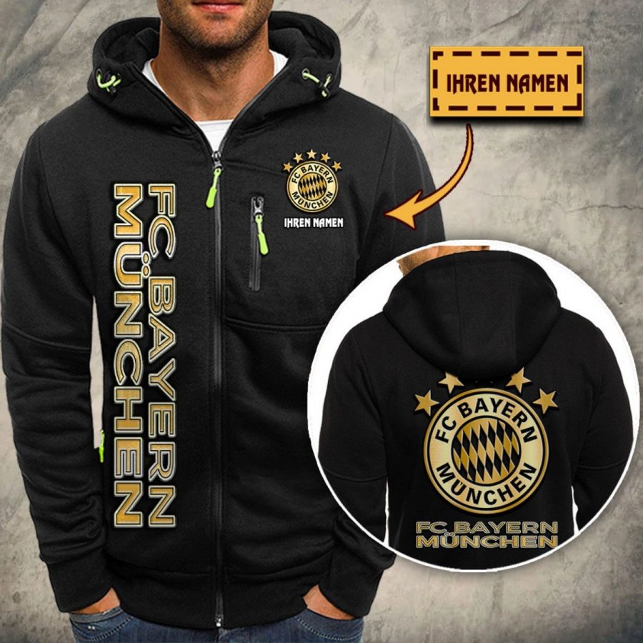 Bayern München Kapuzensweatjacke – Bild 8