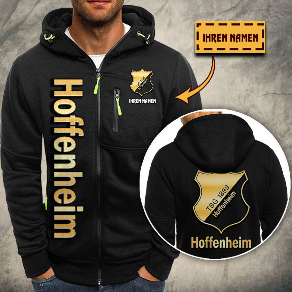 TSG Hoffenheim Kapuzensweatjacke