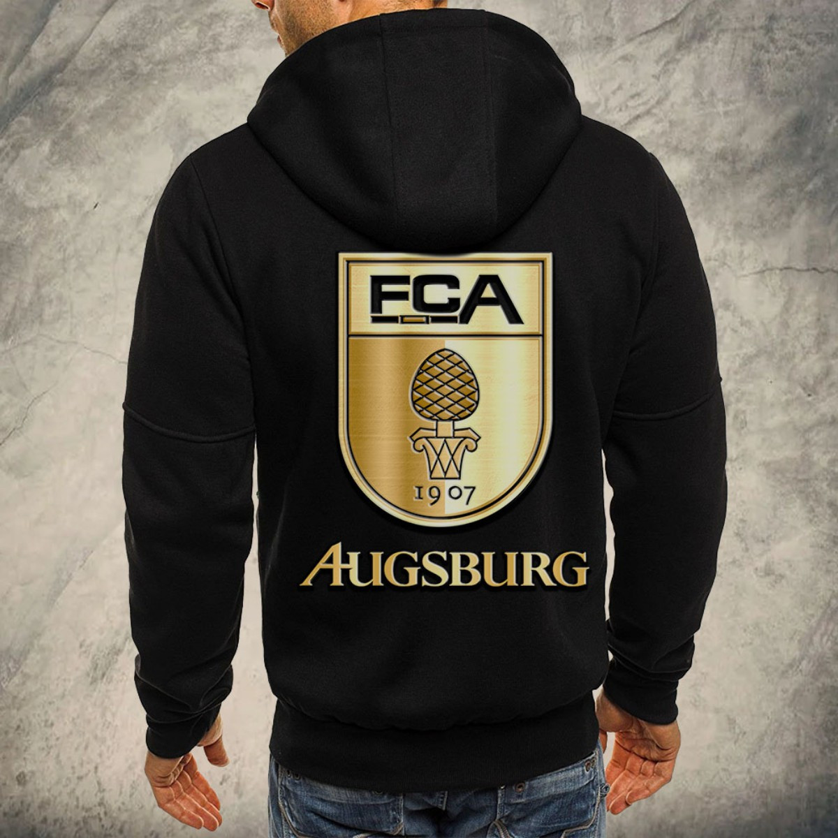 FC Augsburg Kapuzensweatjacke – Bild 3
