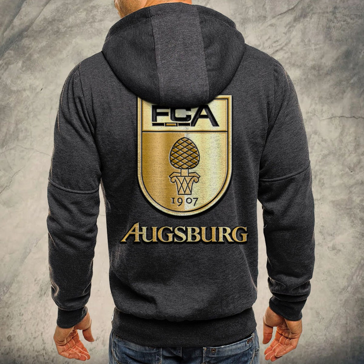 FC Augsburg Kapuzensweatjacke – Bild 5