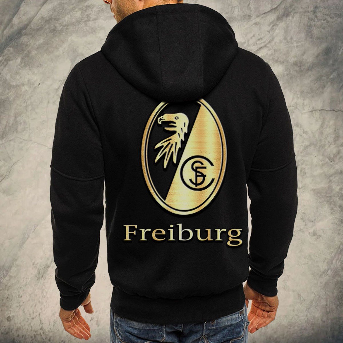 SC Freiburg Kapuzensweatjacke – Bild 3