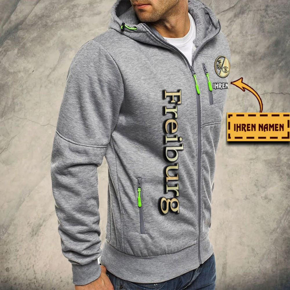 SC Freiburg Kapuzensweatjacke – Bild 6