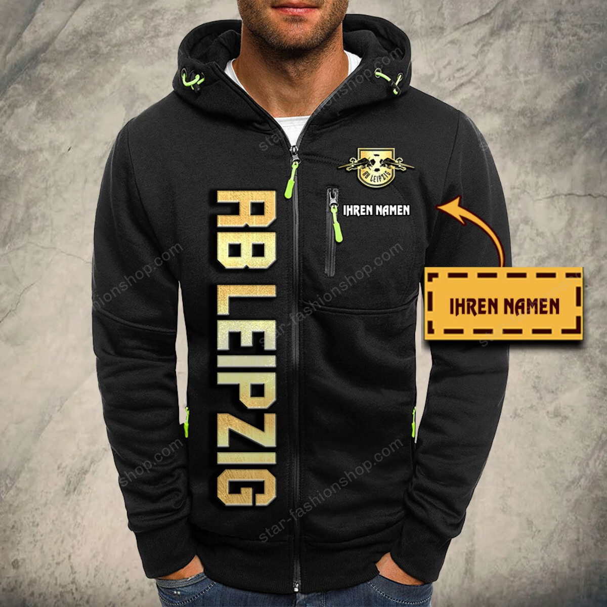 RB Leipzig Kapuzensweatjacke – Bild 2