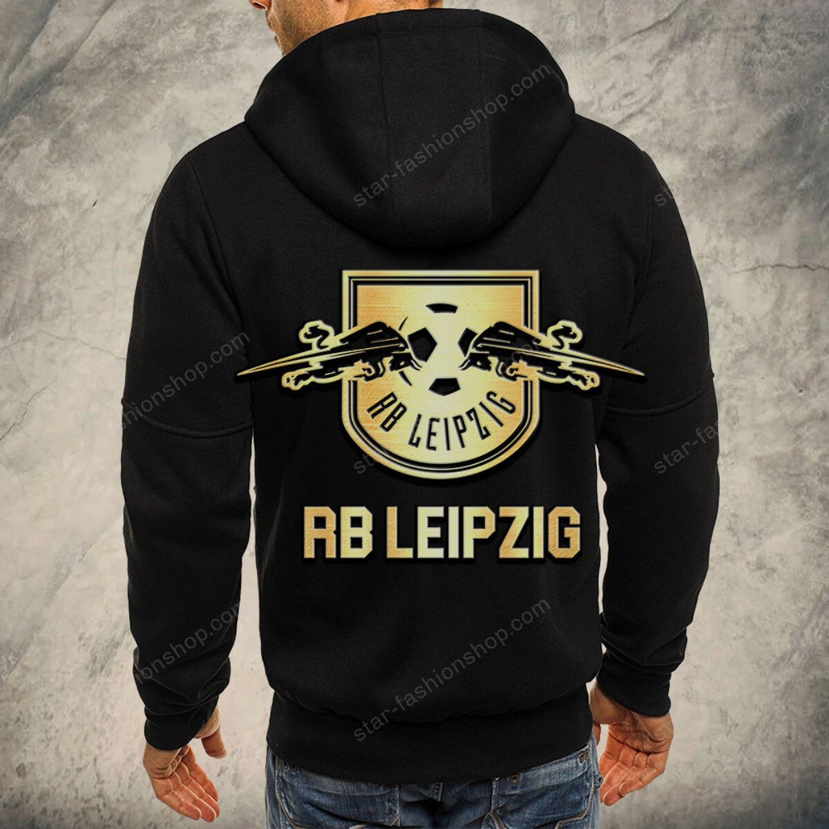 RB Leipzig Kapuzensweatjacke – Bild 3