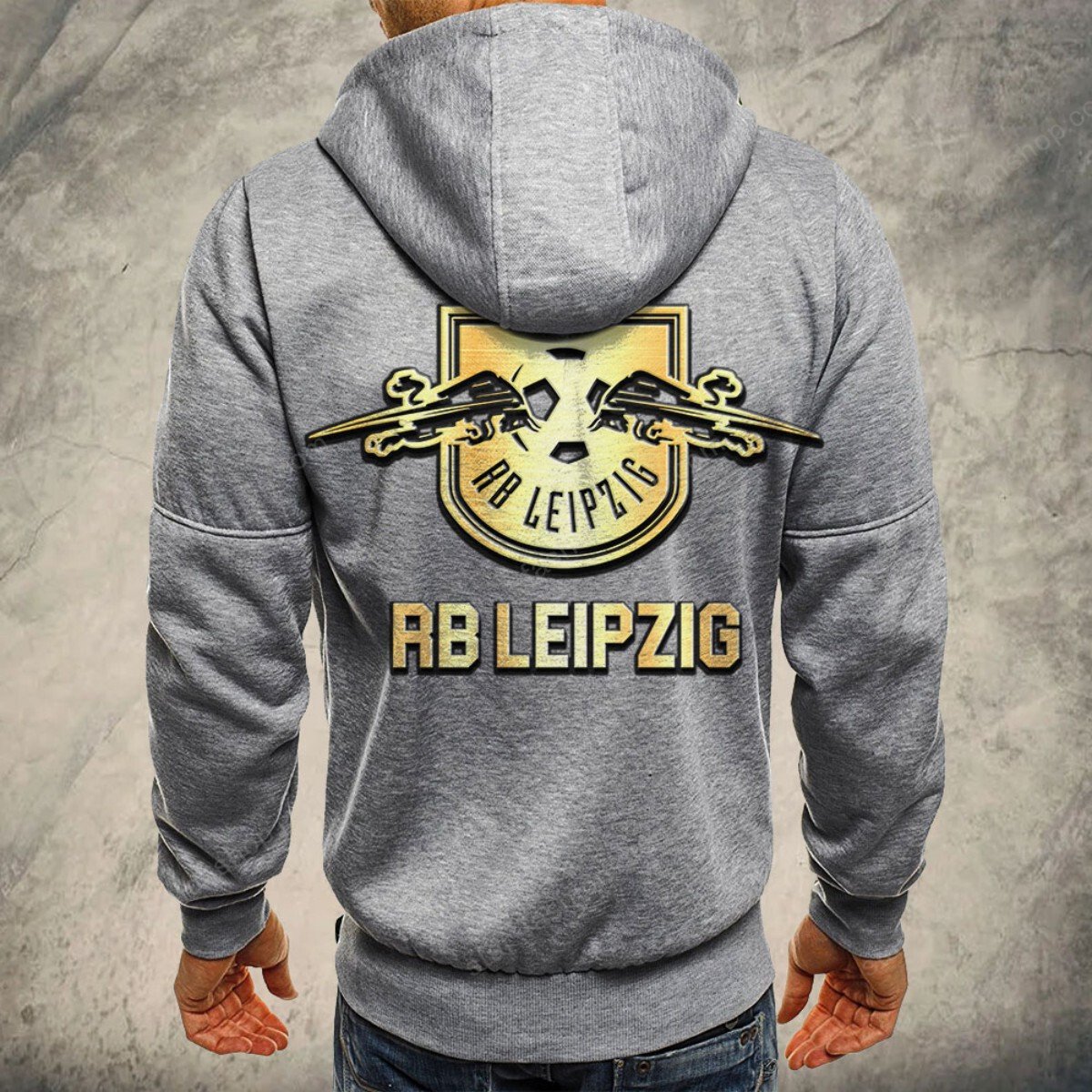 RB Leipzig Kapuzensweatjacke – Bild 7
