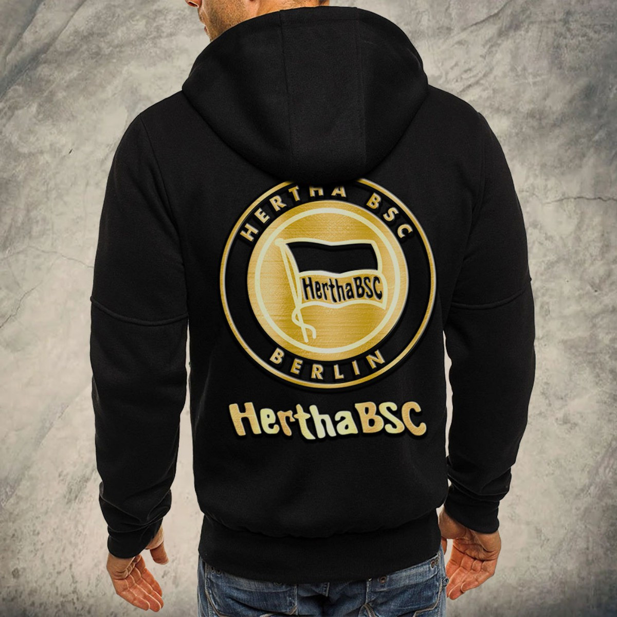Hertha BSC Kapuzensweatjacke – Bild 3