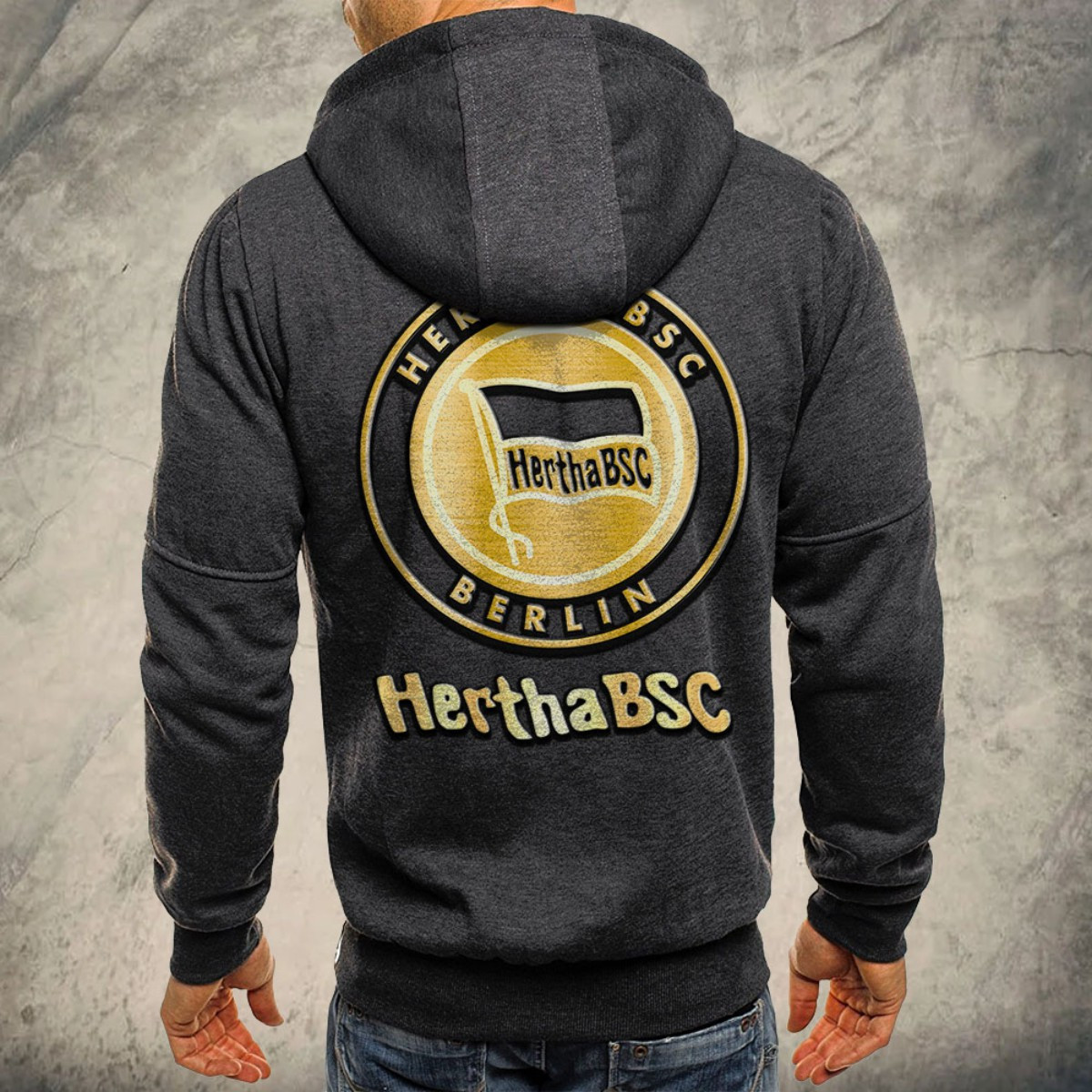 Hertha BSC Kapuzensweatjacke – Bild 5