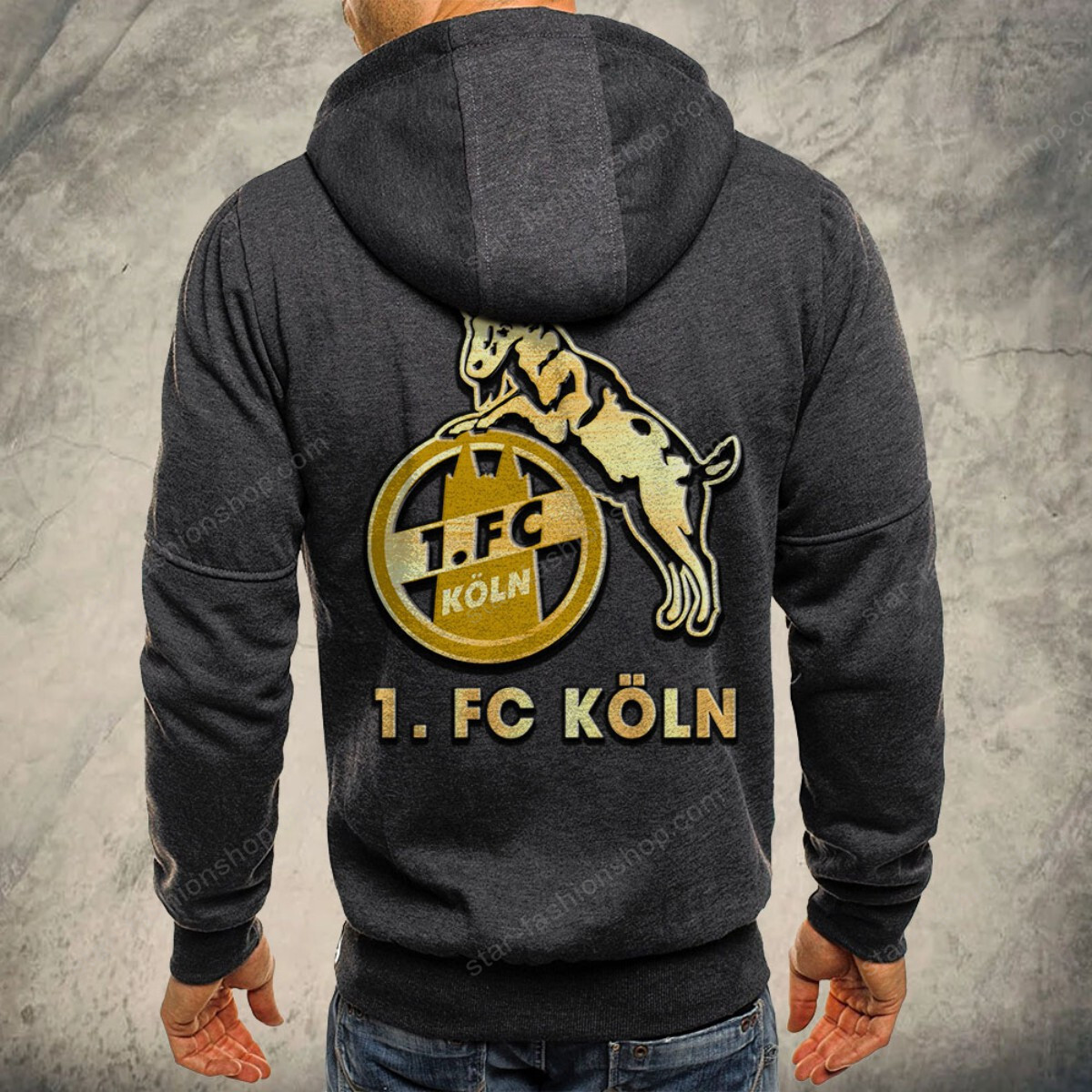 1. FC Köln Kapuzensweatjacke – Bild 5