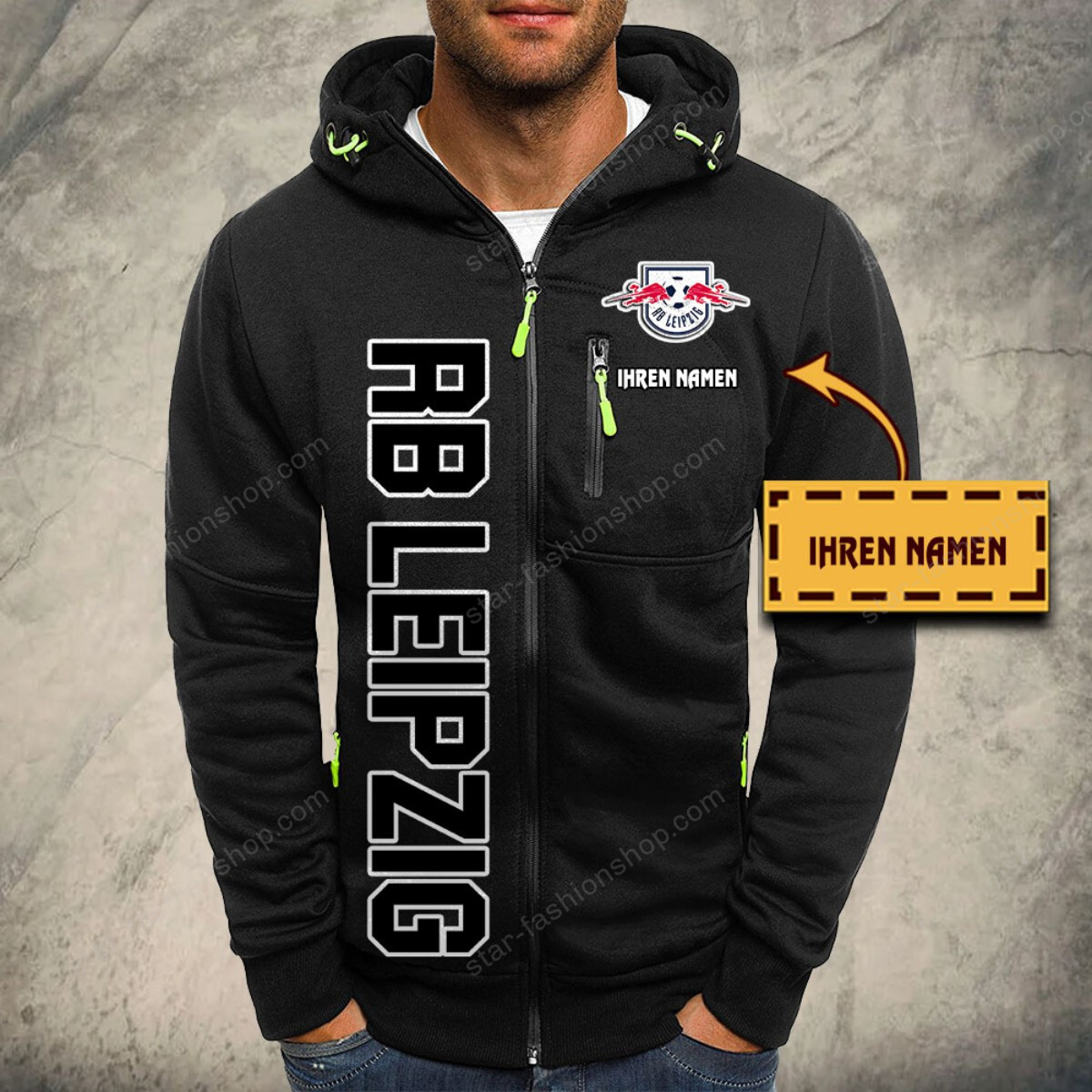 RB Leipzig Kapuzensweatjacke – Bild 2