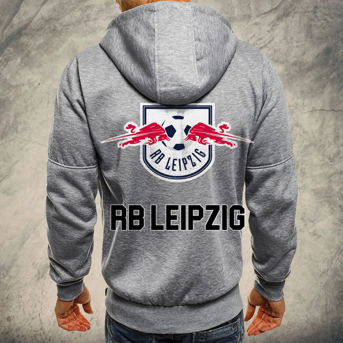 RB Leipzig Kapuzensweatjacke – Bild 7