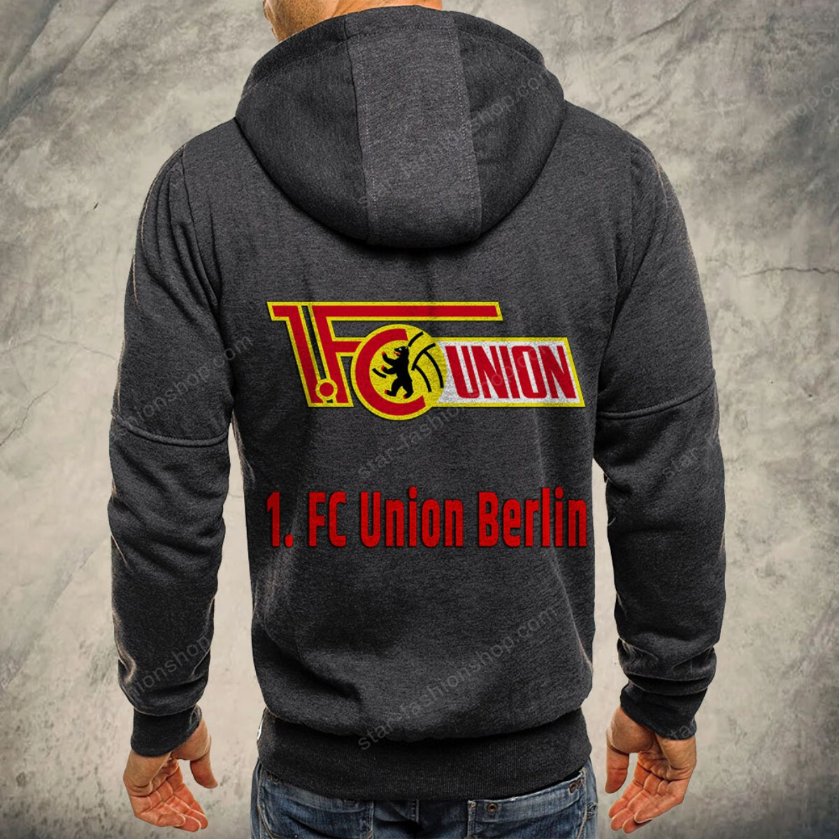 Union Berlin Kapuzensweatjacke – Bild 5
