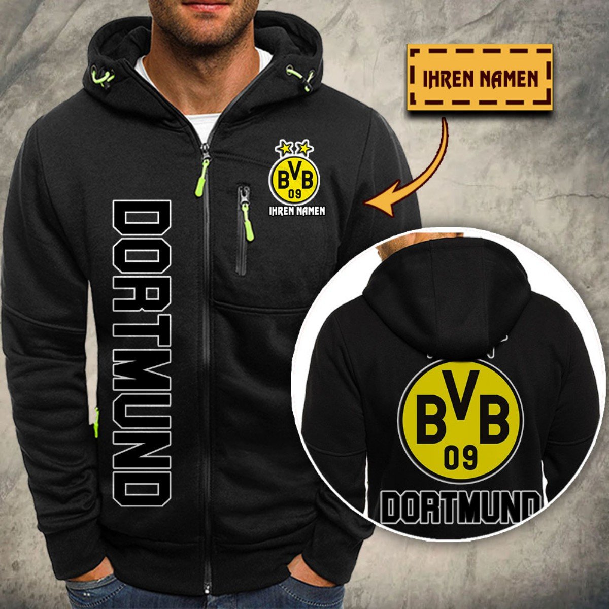 Borussia Dortmund Kapuzensweatjacke
