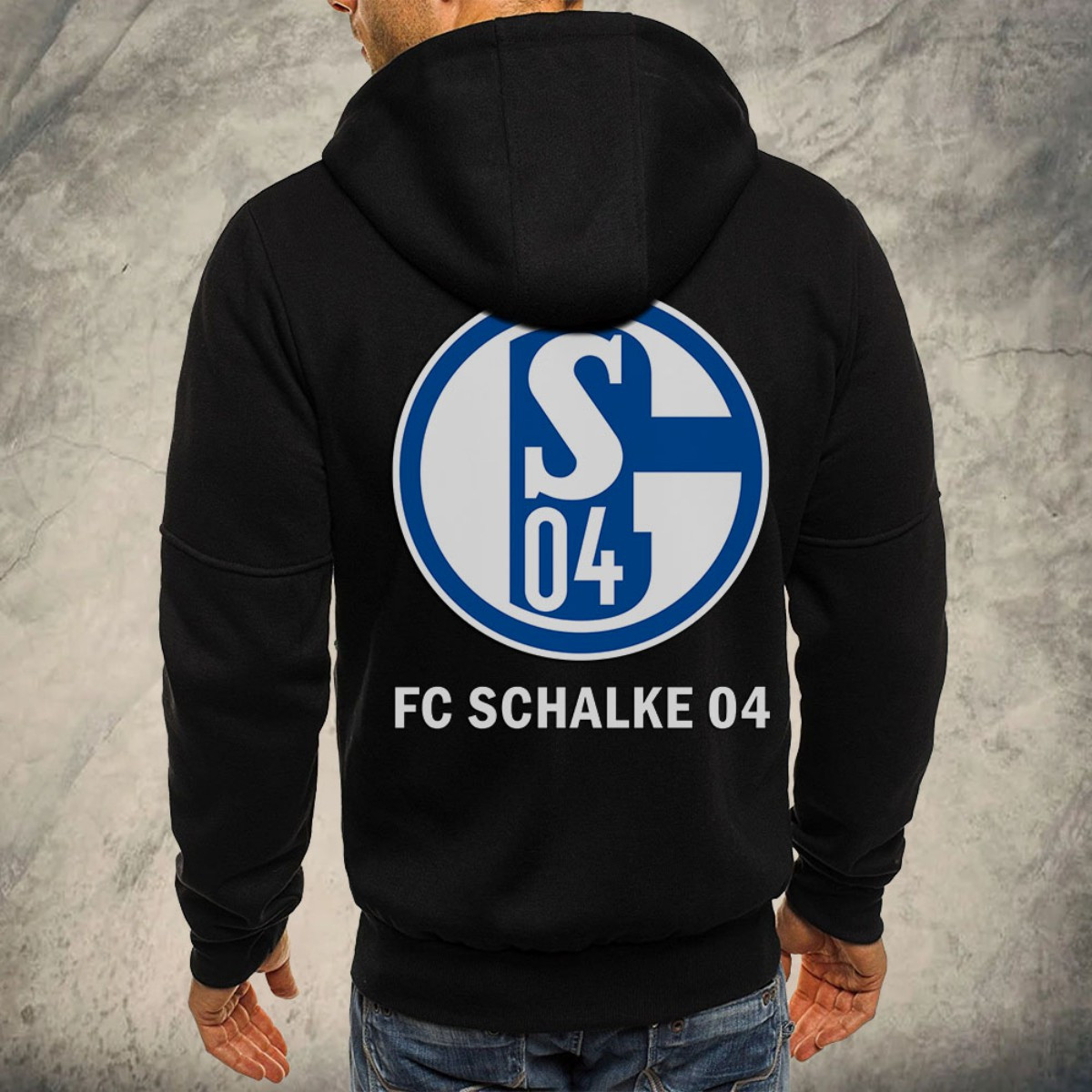 Schalke 04 Kapuzensweatjacke – Bild 3