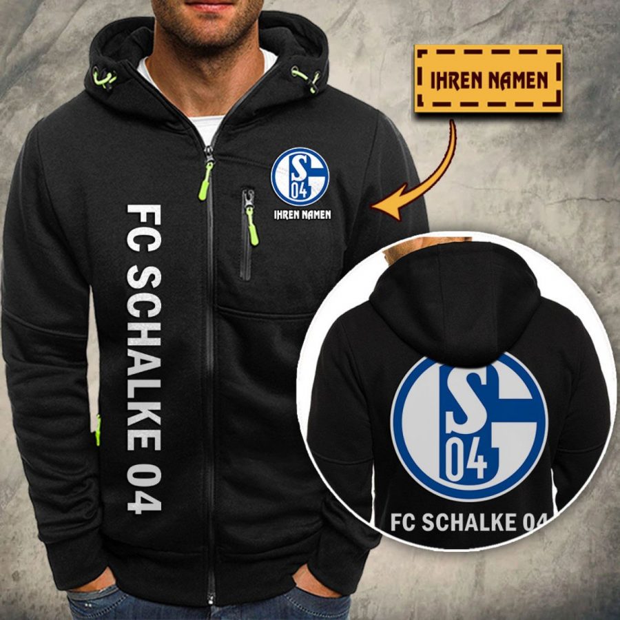 Schalke 04 Kapuzensweatjacke – Bild 8