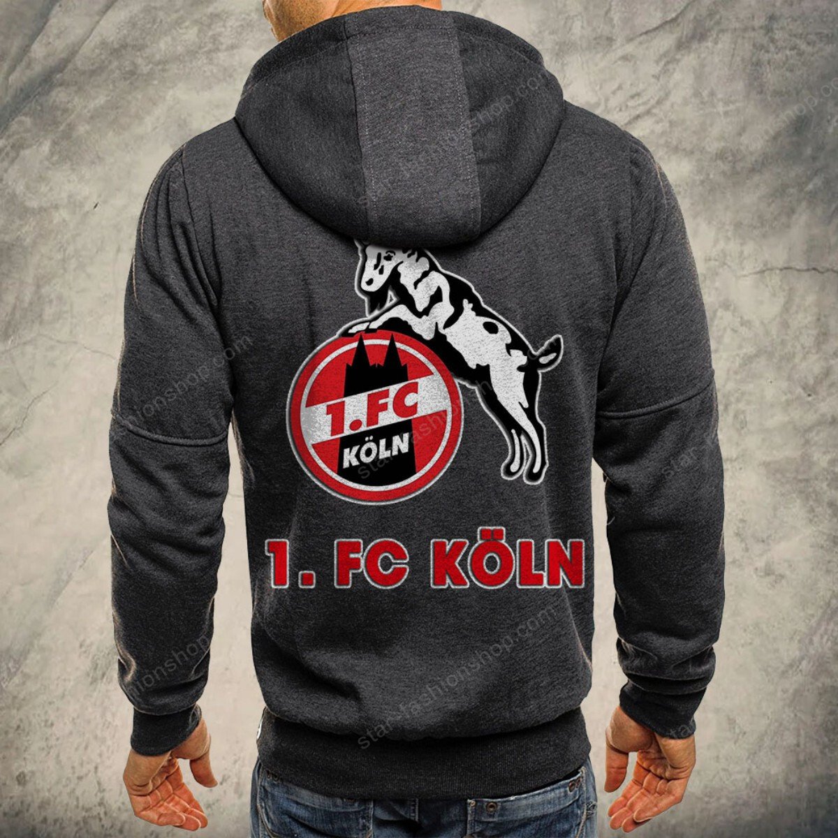 1. FC Köln Kapuzensweatjacke – Bild 5