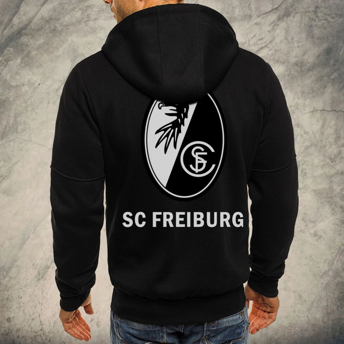 SC Freiburg II Kapuzensweatjacke – Bild 3