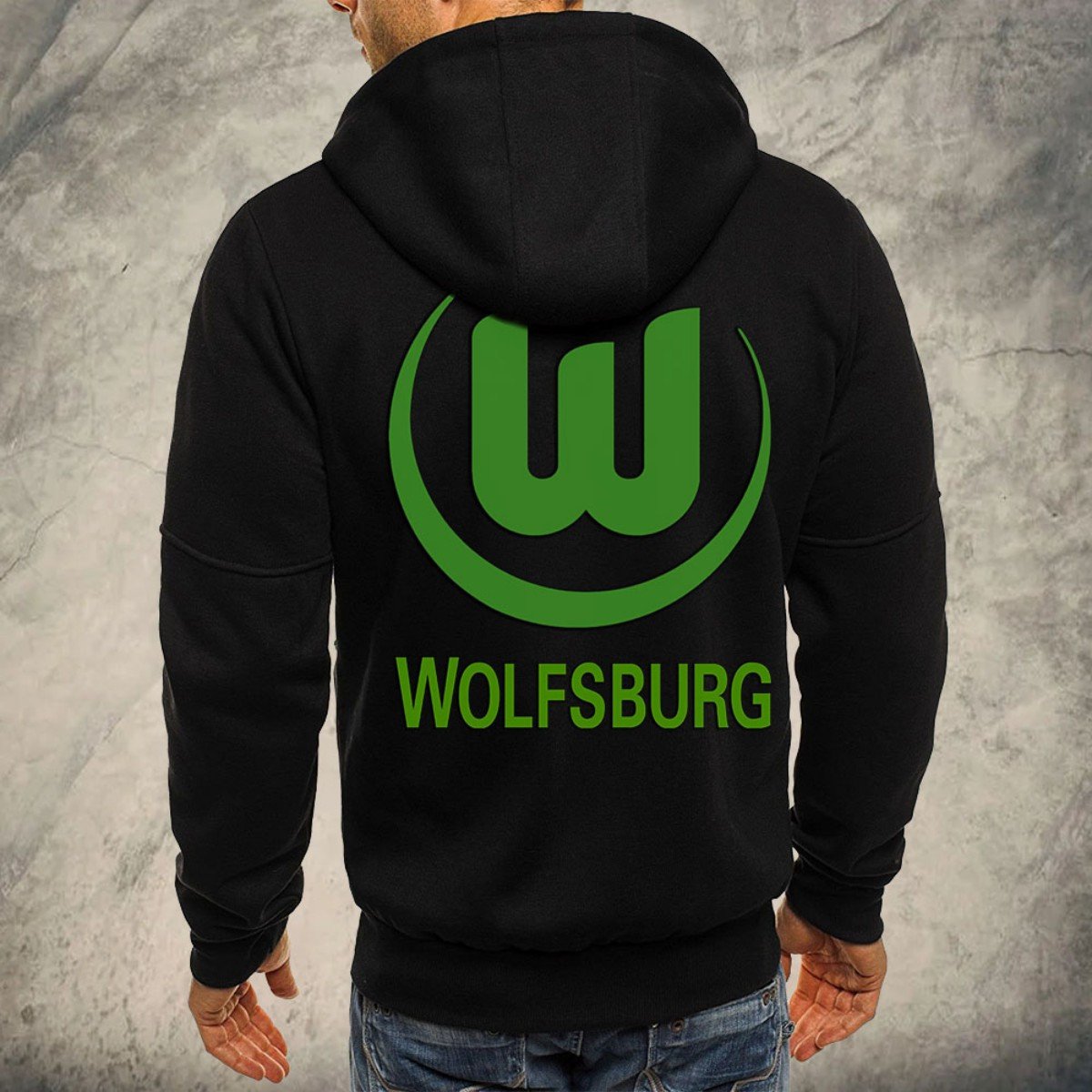 VfL Wolfsburg Kapuzensweatjacke – Bild 3