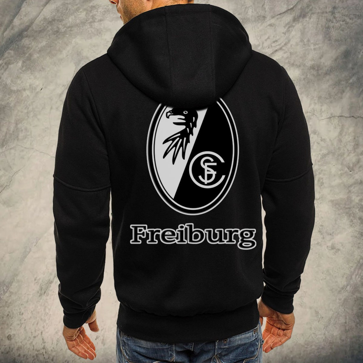 SC Freiburg Kapuzensweatjacke – Bild 3