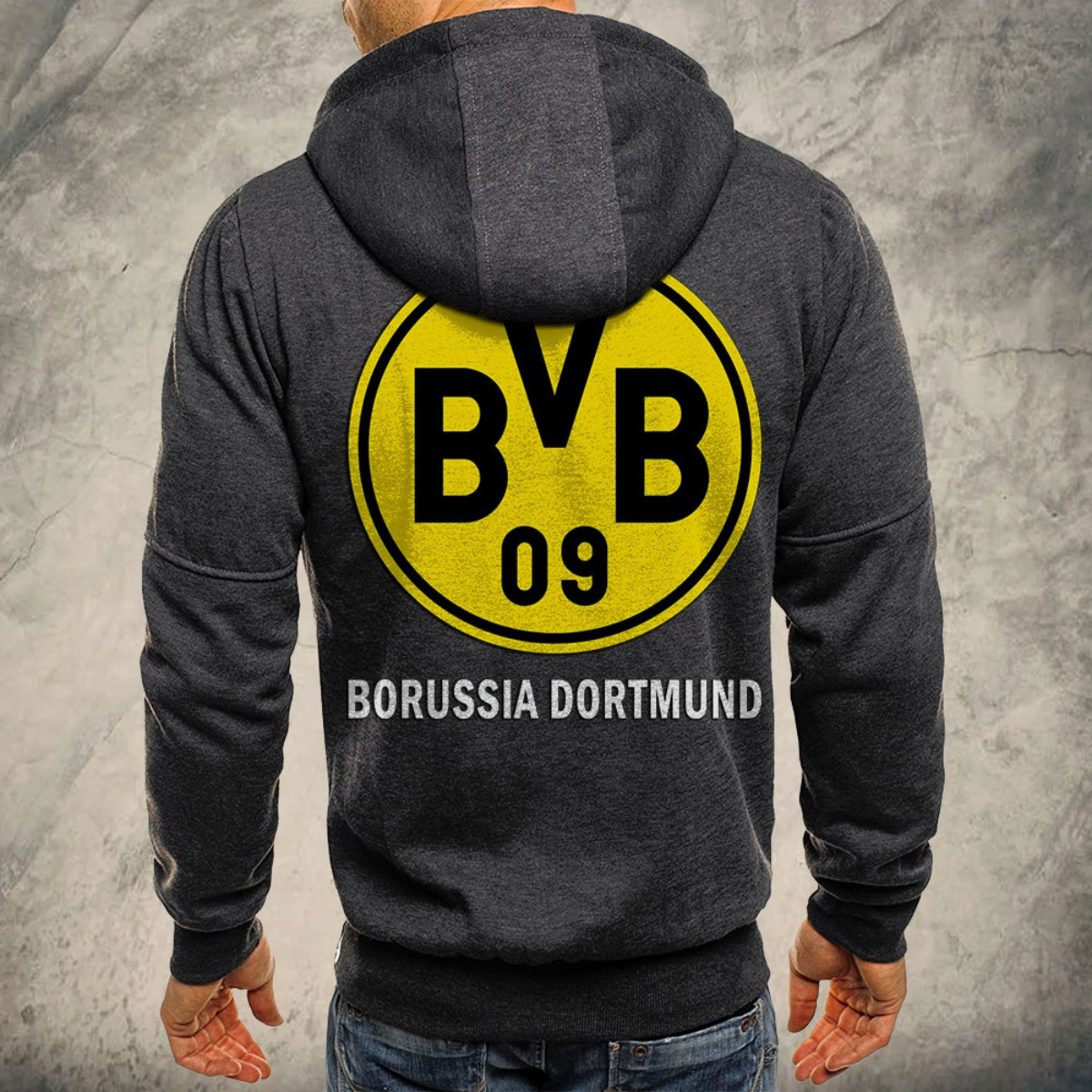 Borussia Dortmund II Kapuzensweatjacke – Bild 5