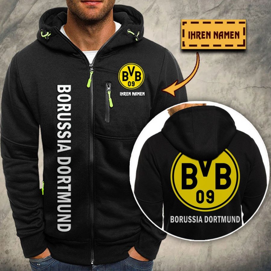 Borussia Dortmund II Kapuzensweatjacke – Bild 8