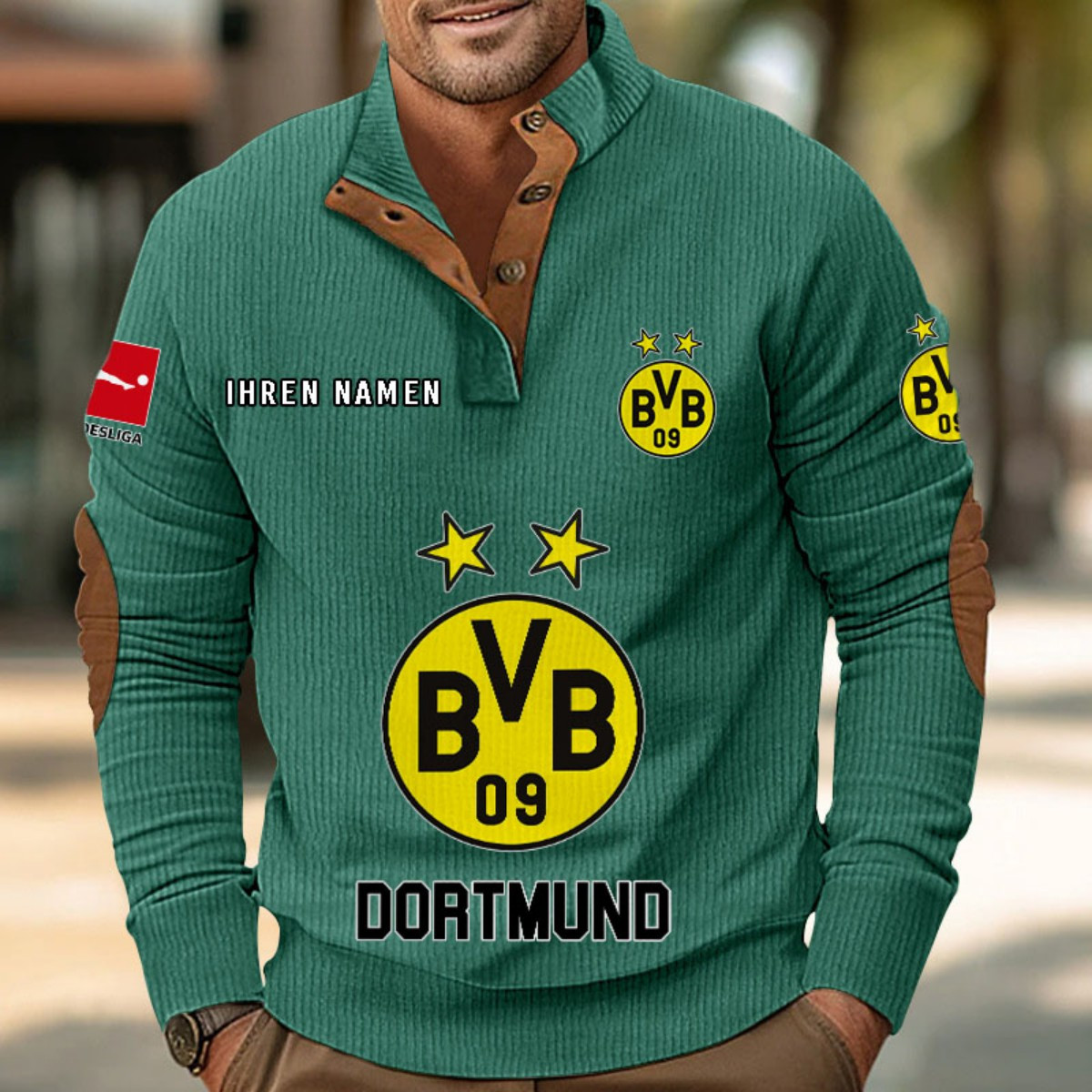 Borussia Dortmund Strickpullover – Bild 10