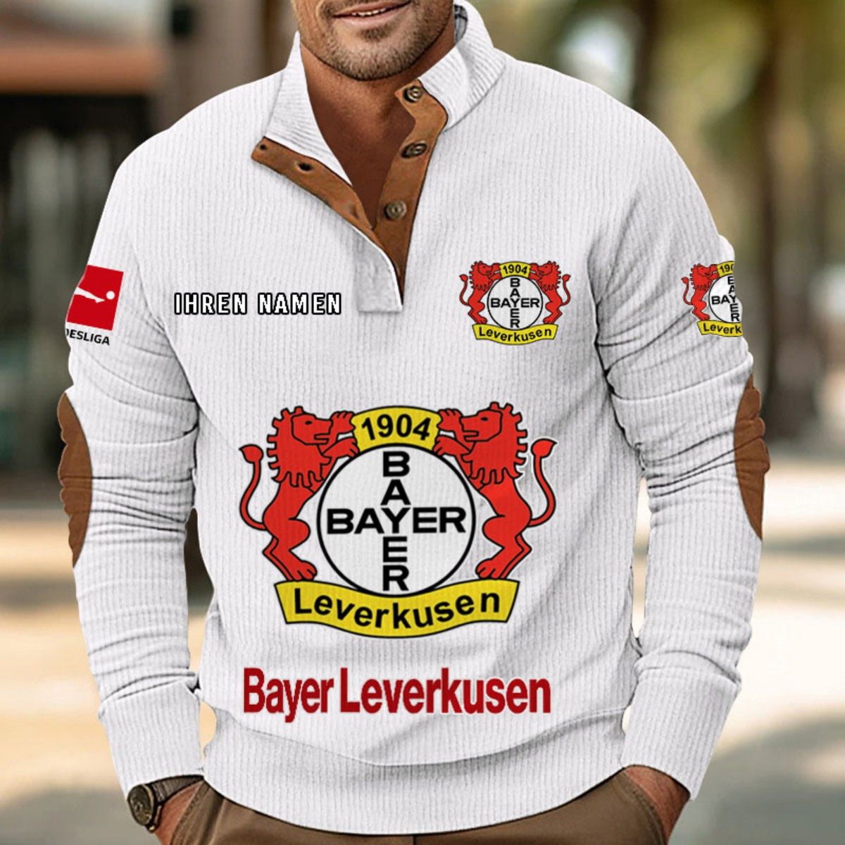 Bayer 04 Leverkusen Strickpullover – Bild 7