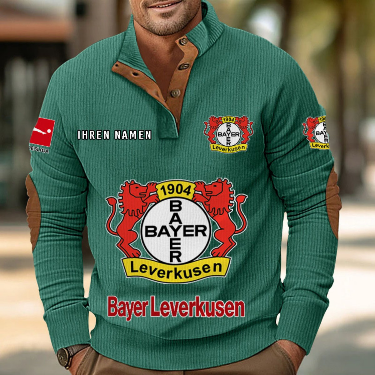Bayer 04 Leverkusen Strickpullover – Bild 10