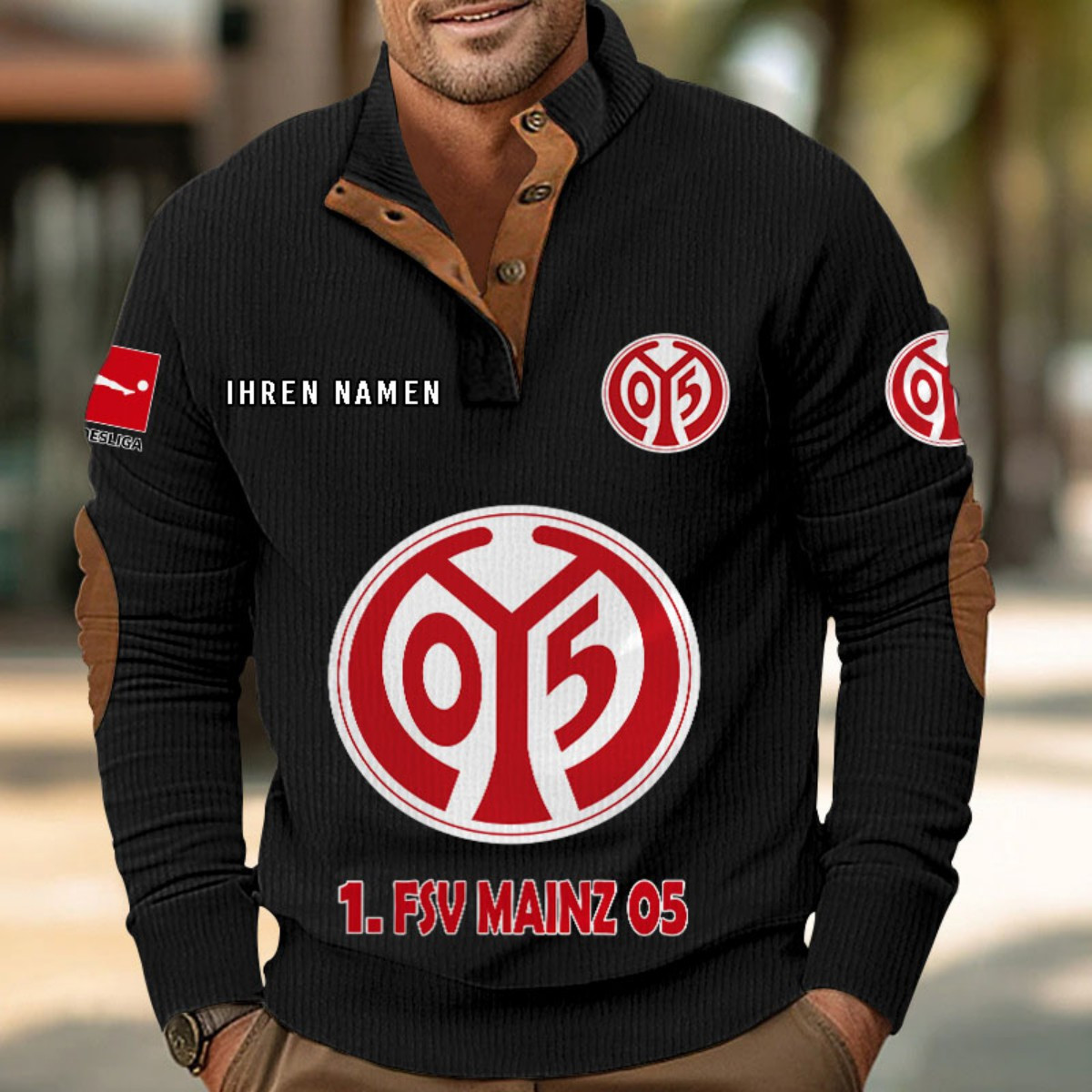 1. FSV Mainz 05 Strickpullover – Bild 3