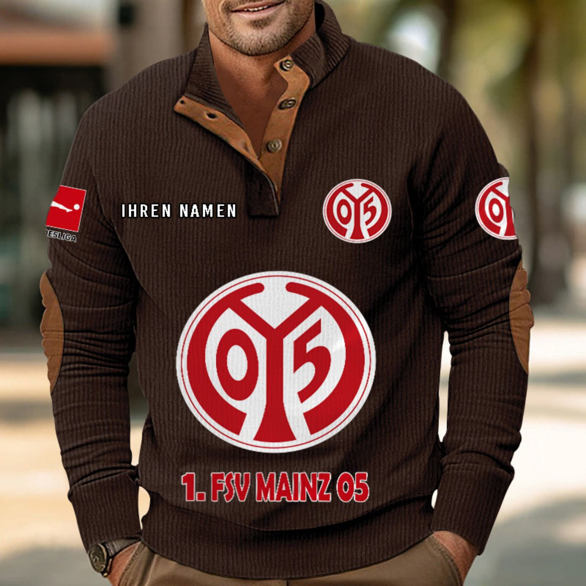 1. FSV Mainz 05 Strickpullover – Bild 4