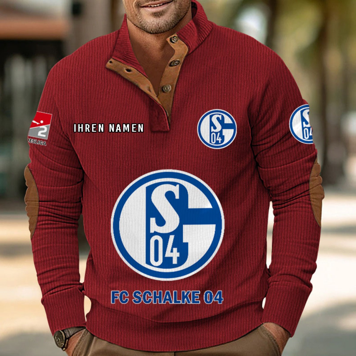 Schalke 04 Strickpullover – Bild 2