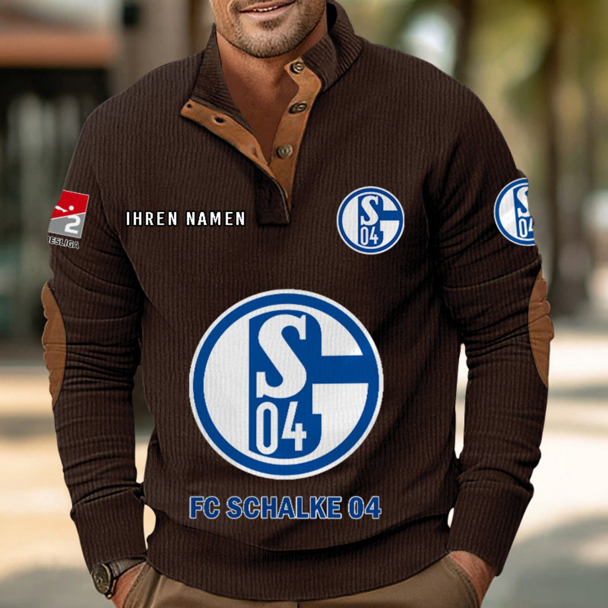 Schalke 04 Strickpullover – Bild 3