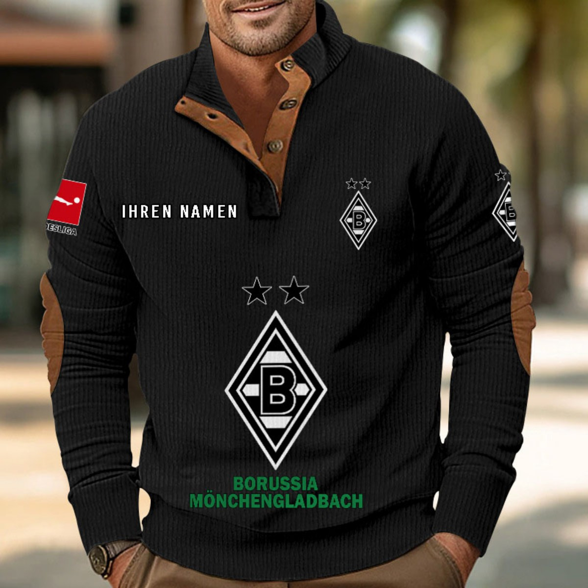 Borussia Mönchengladbach Strickpullover – Bild 3