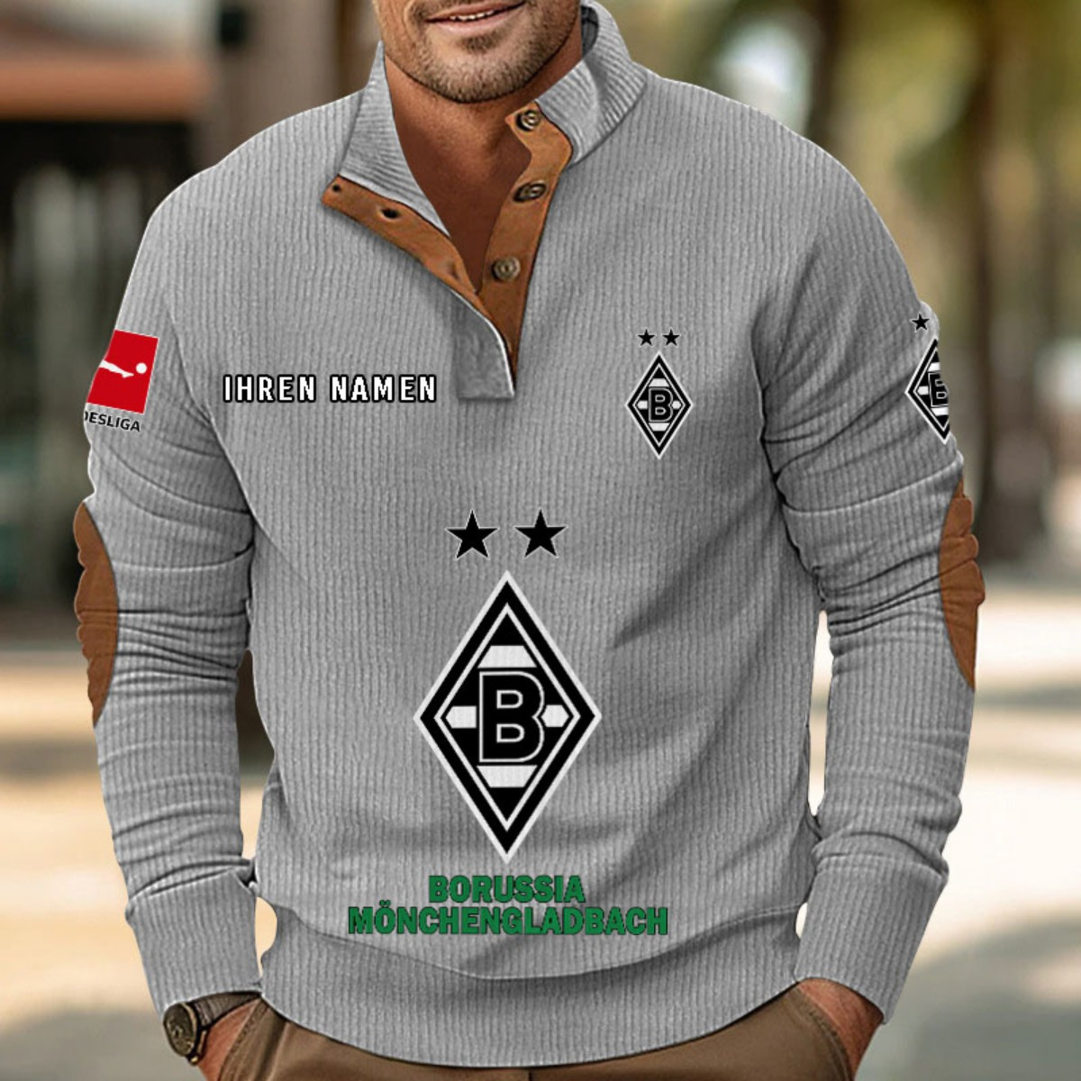 Borussia Mönchengladbach Strickpullover – Bild 7