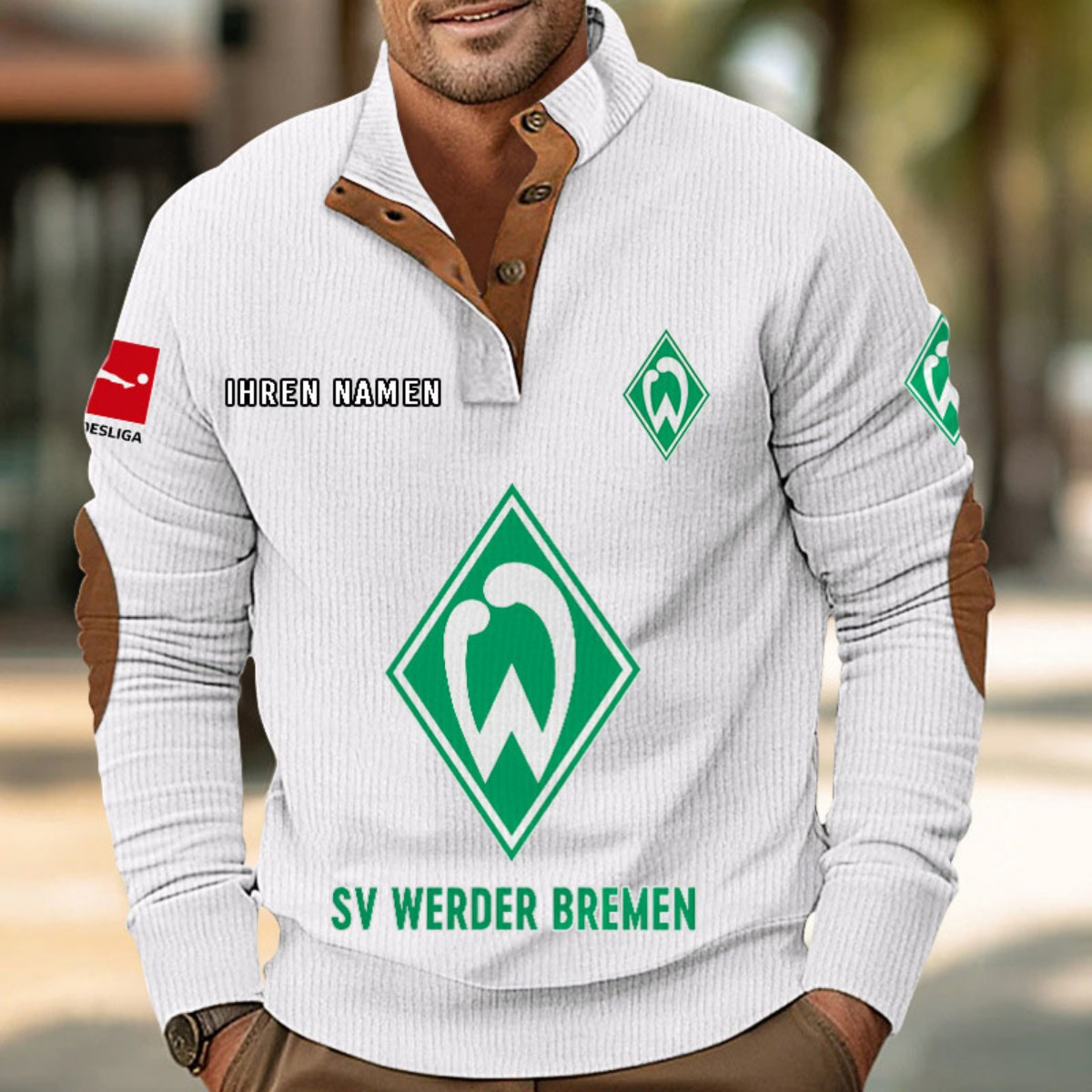 Werder Bremen Strickpullover – Bild 8