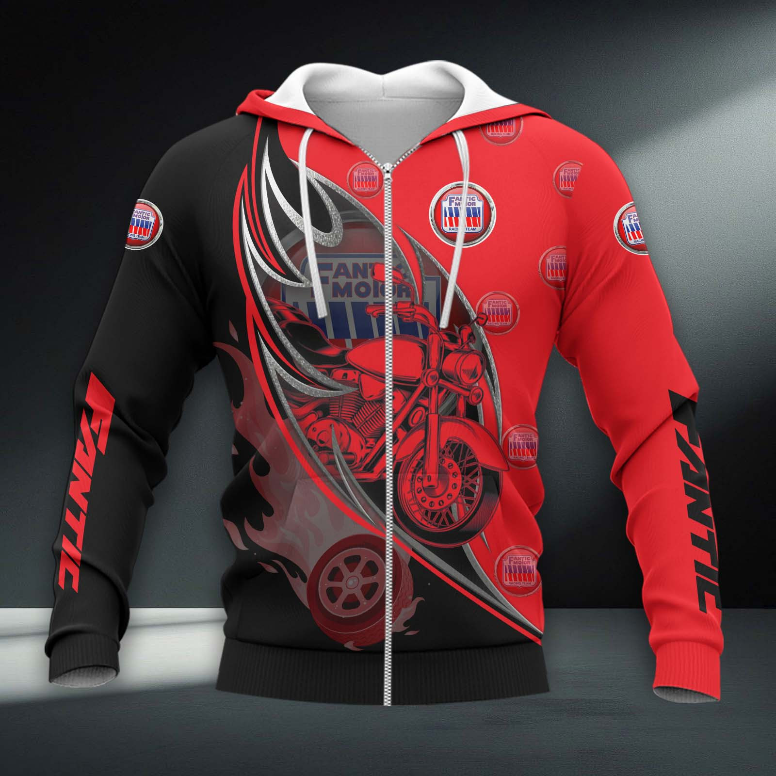 Fantic Motorcycles Hoodie Zip