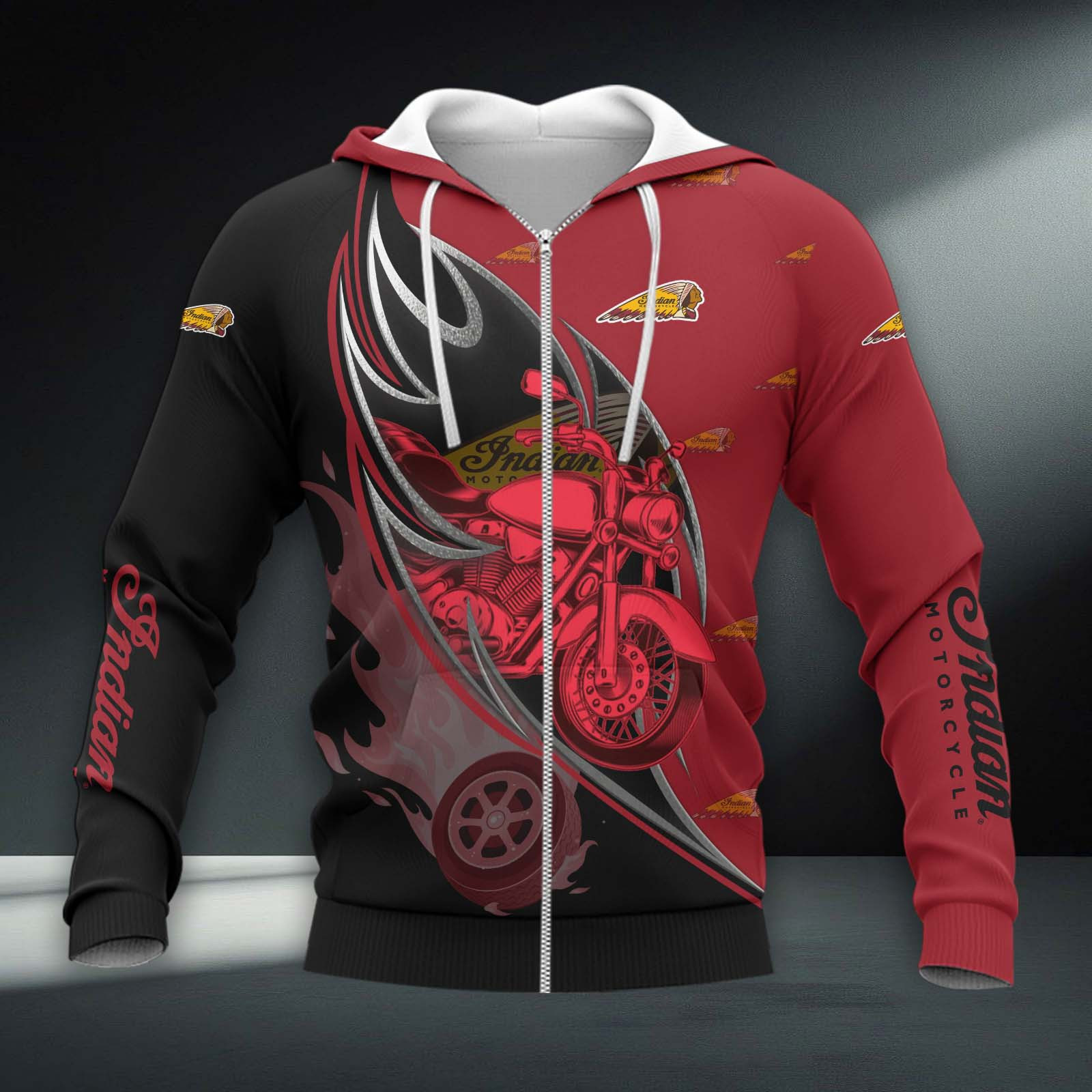 Indian Motorcycle Hoodie Zip