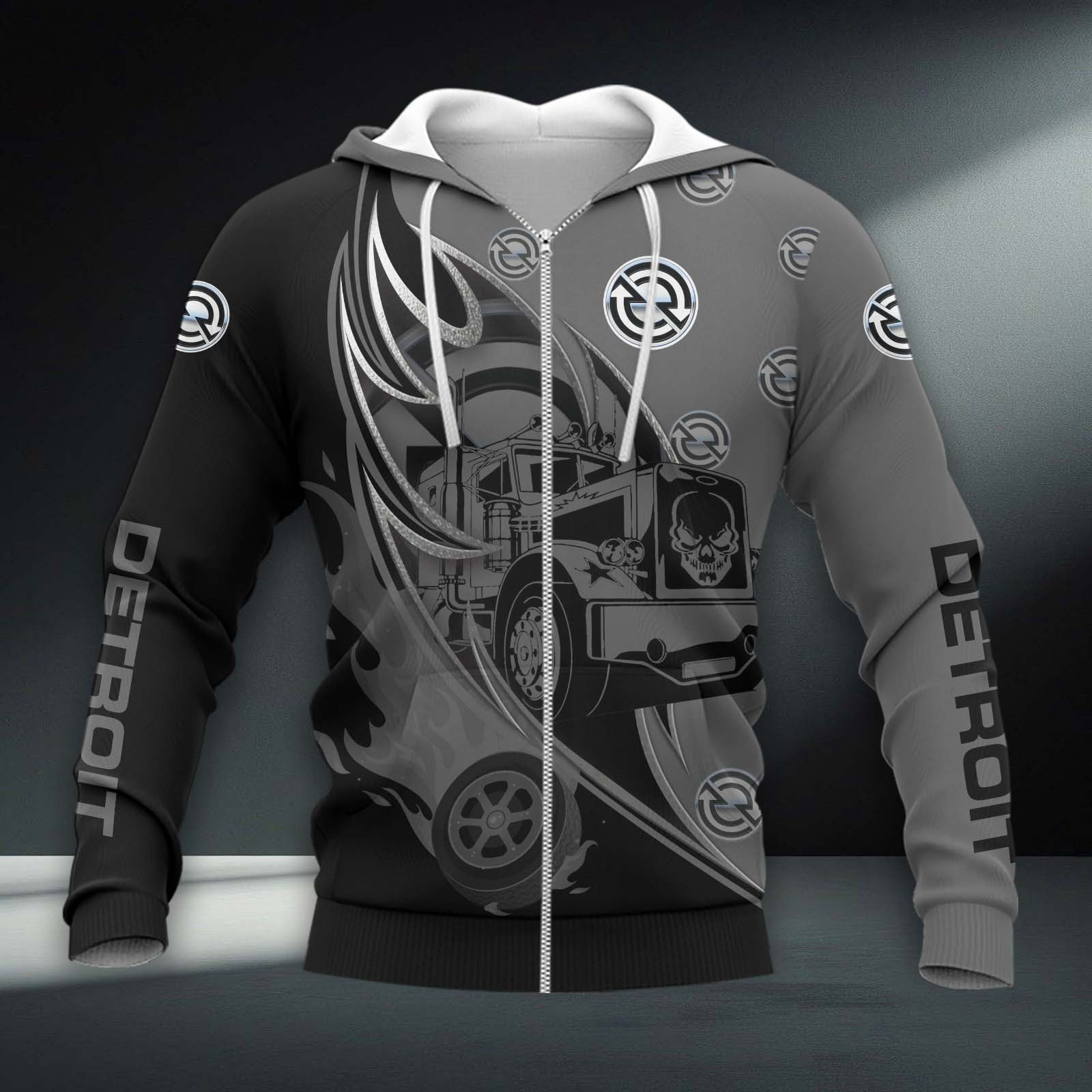 Detroit Diesel Hoodie Zip
