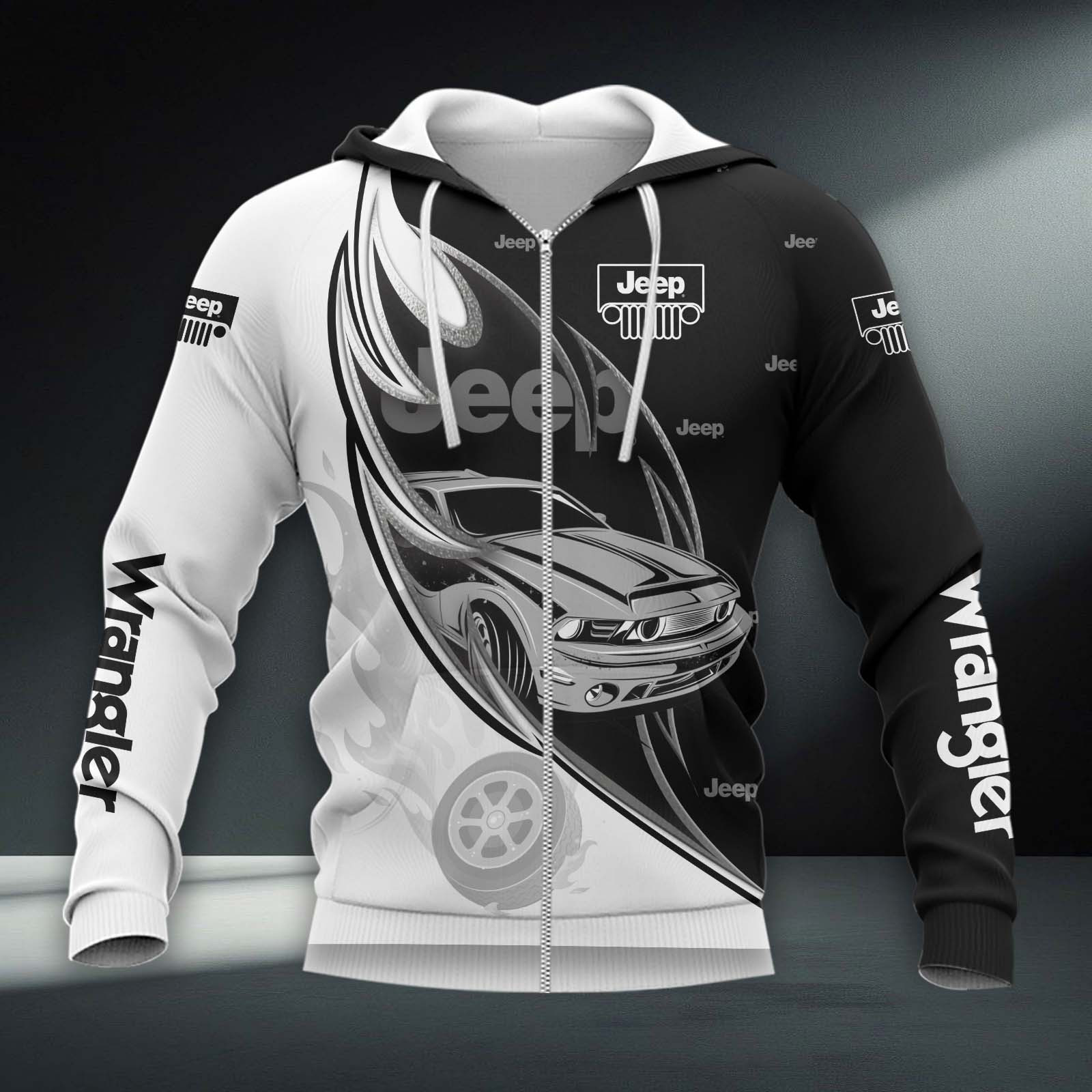 Jeep Wrangler Hoodie Zip