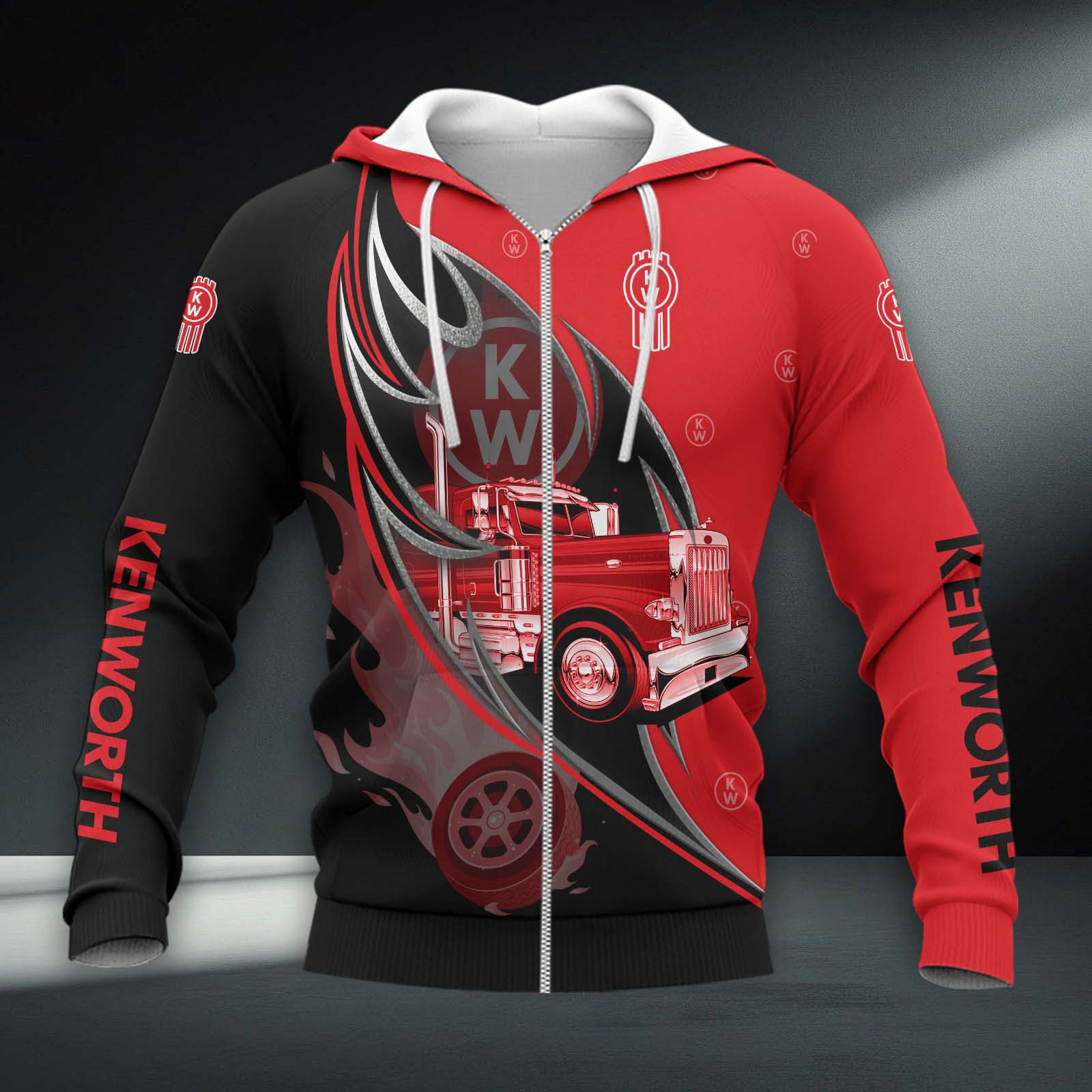 Kenworth Hoodie Zip